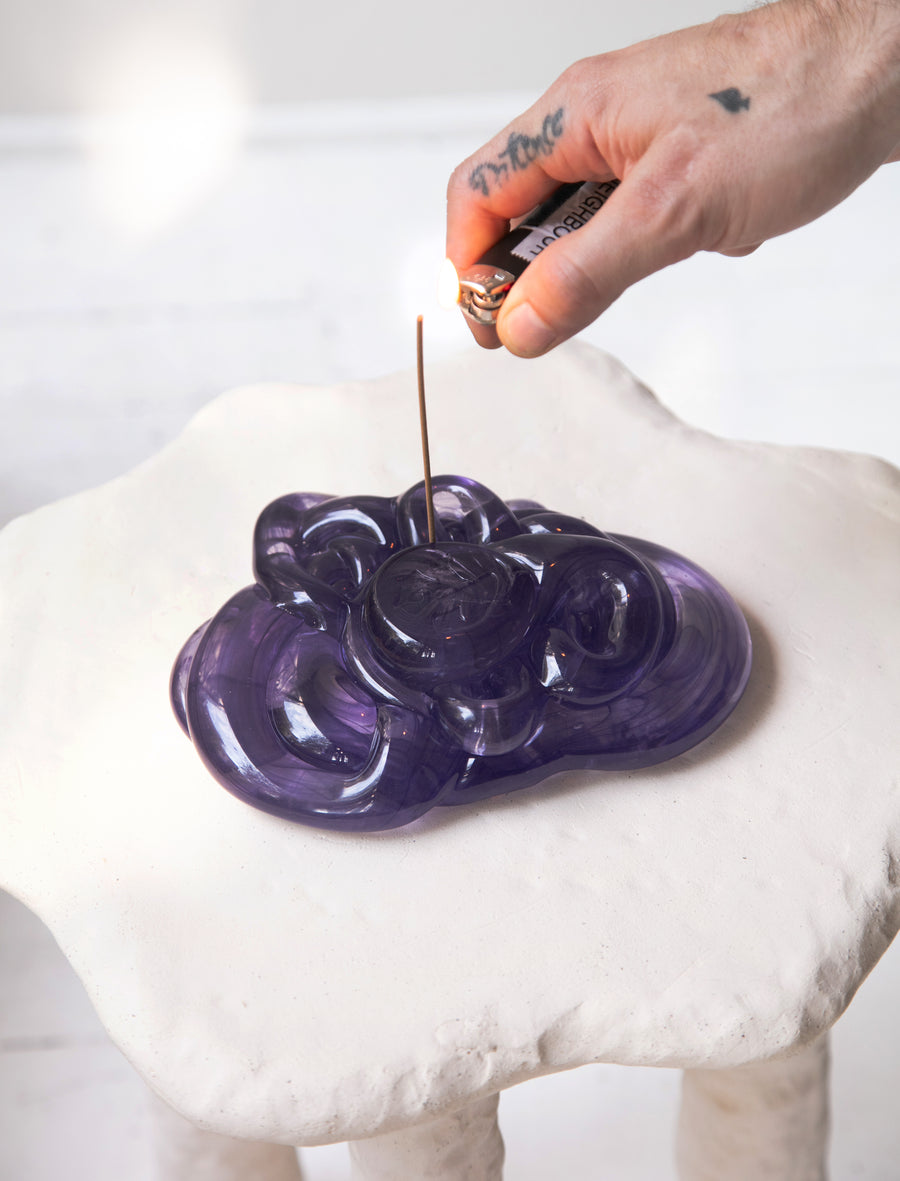 Soft Ice Incense Holder Purple Magic - Image 3