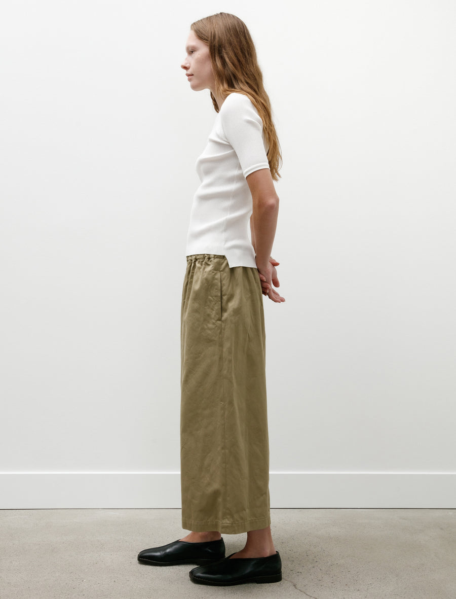 Relaxed Leg Pants Beige - Image 3