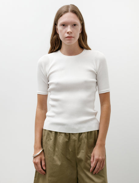 トップス AURALEE WASHABLE WOOL RIB KNIT TEE 615A7990_6de945cc-9bab-454b-