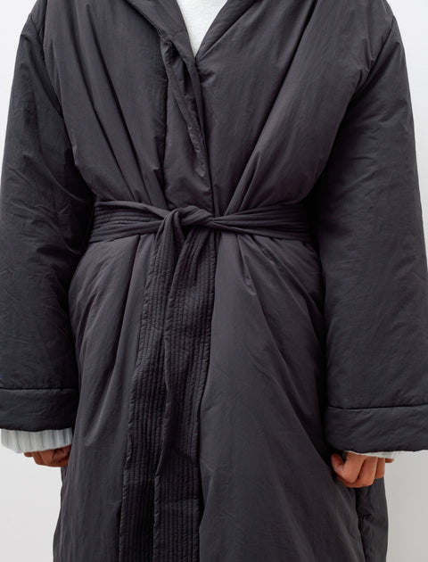 Studio Nicholson Kariba Belted Wrap Puffer Coat Black