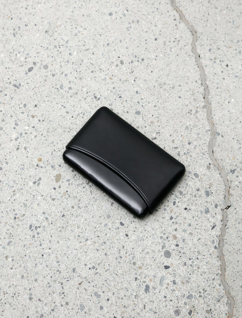 Lemaire Moulded Card Holder Black