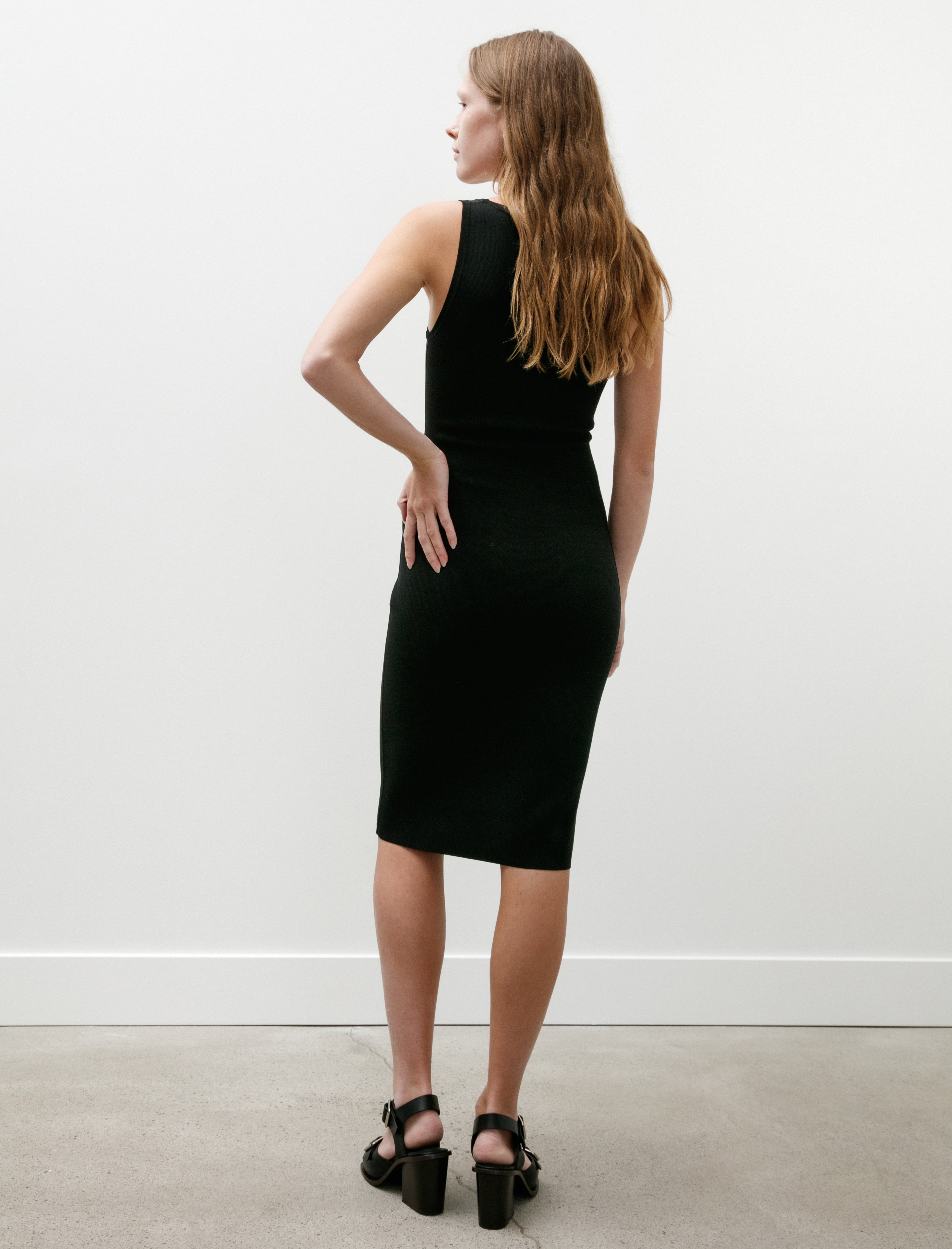 Totême Short Tank Dress Black