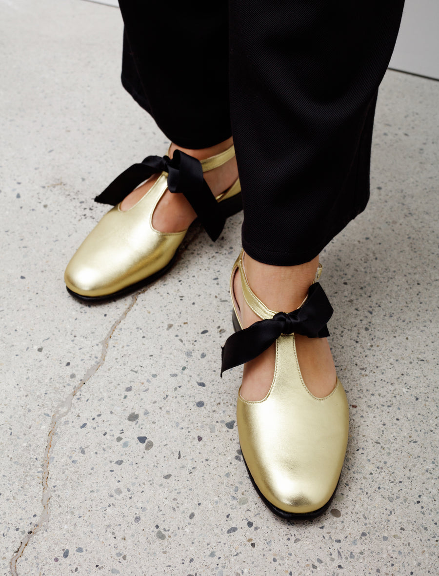 Gold Theatre Shoe Gold Theatre Shoe