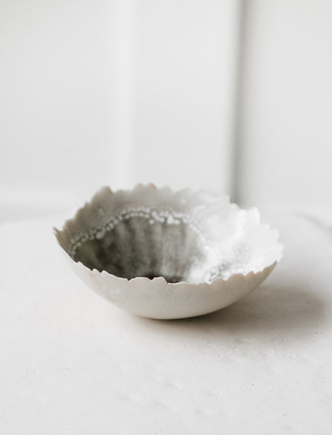 Nathalee Paolinelli Eggshell Dish Red Pool