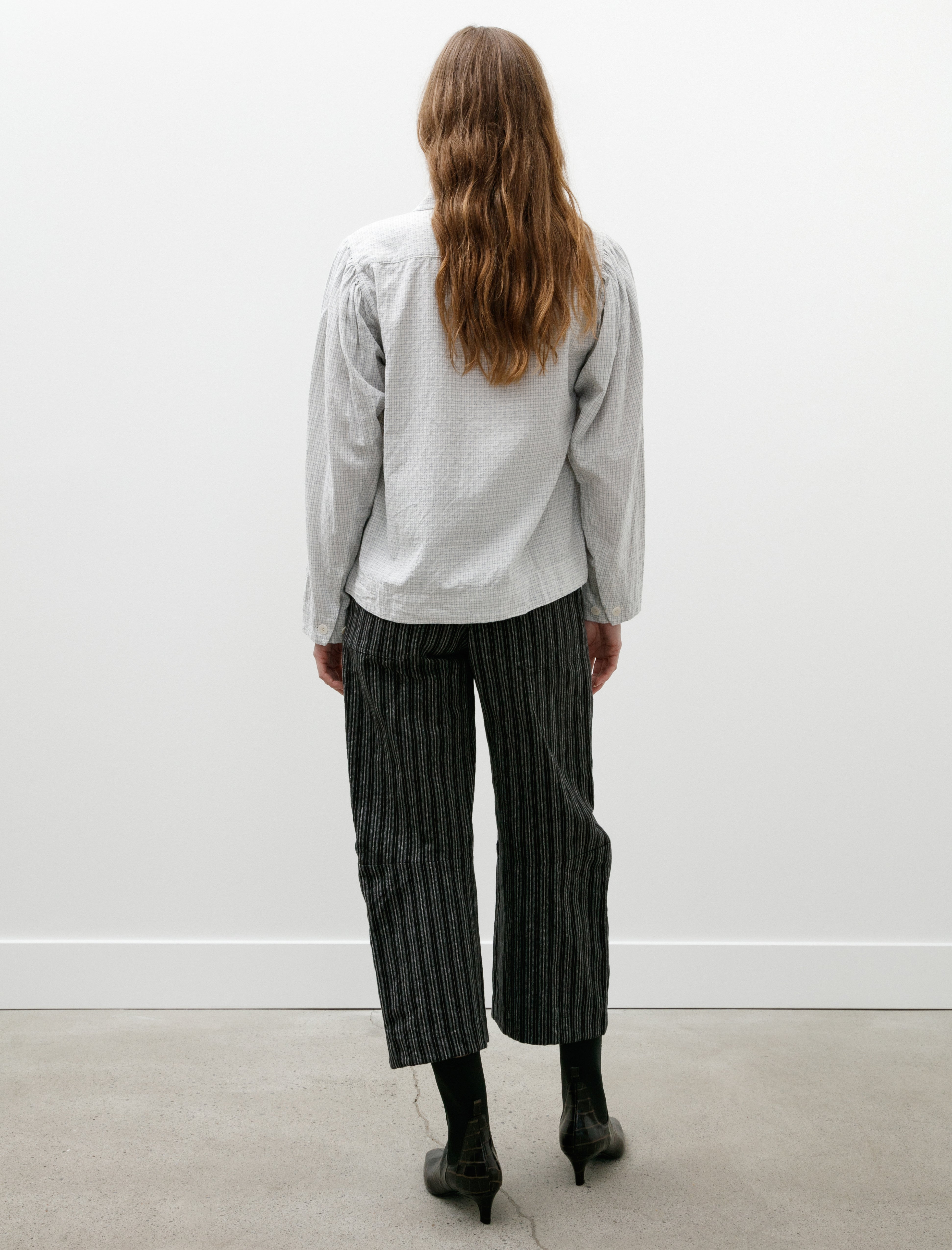 Unkruid Inmo Trousers Black Striped Heavy Coutil