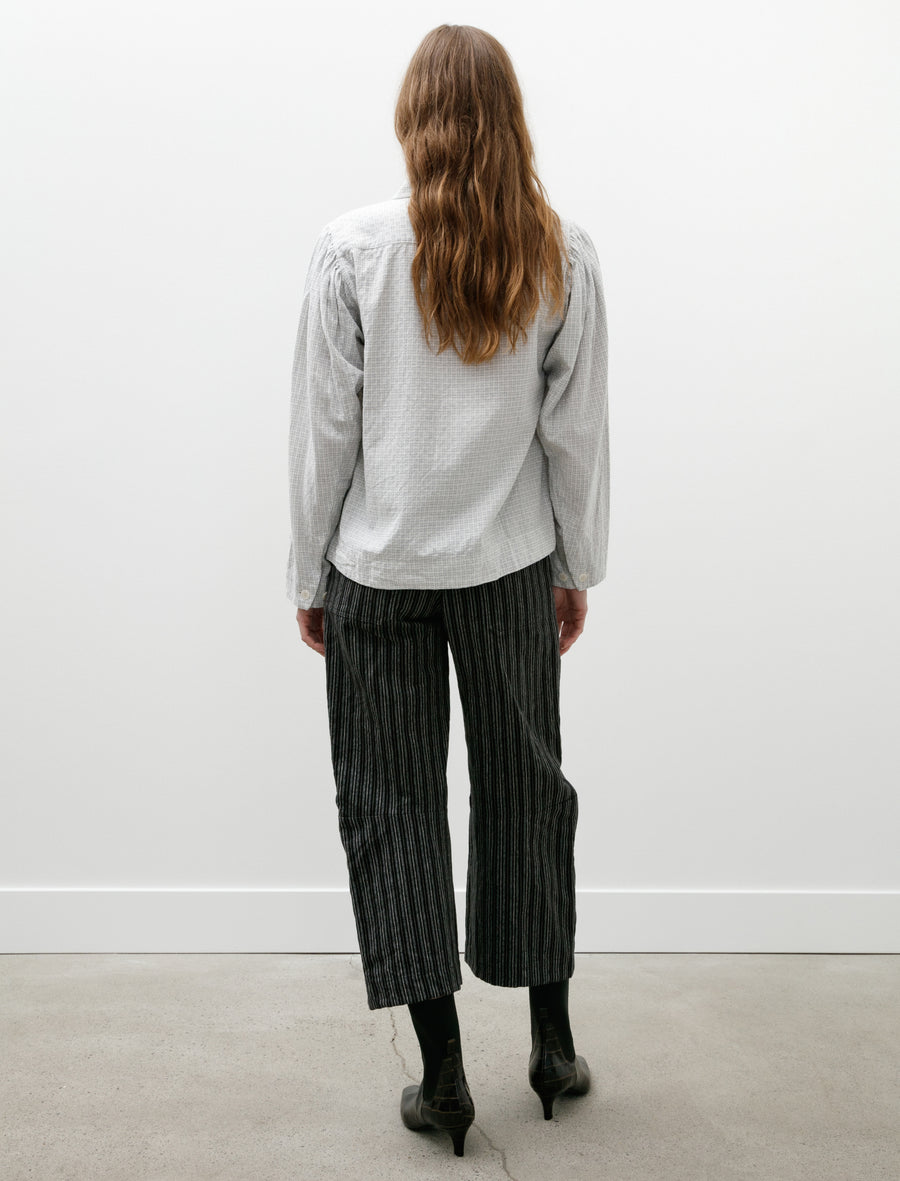 Inmo Trousers Black Striped Heavy Coutil - Image 3