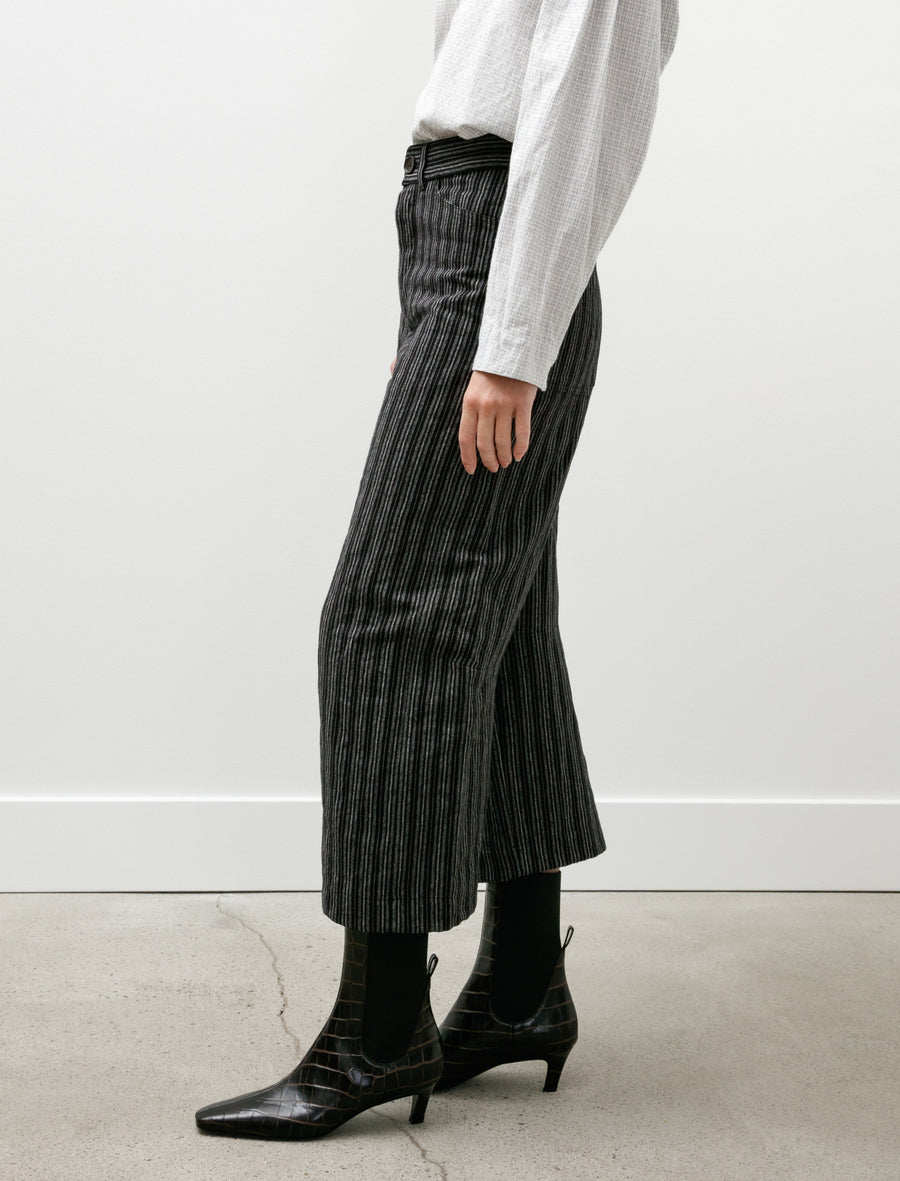Inmo Trousers Black Striped Heavy Coutil - Image 11