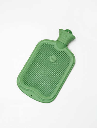Hot Water Bottle Bright Green