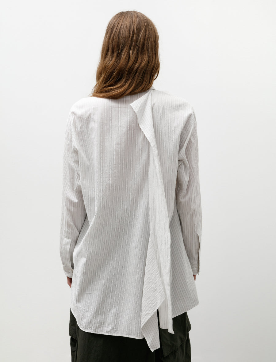 Back Side Cloth Shirt Off White - Image 4