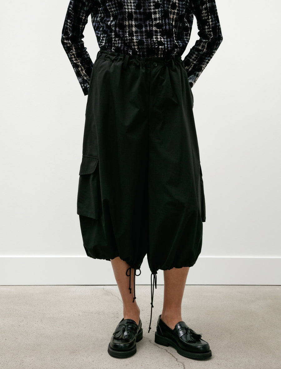 6 Buttons String Pants Black - Image 2