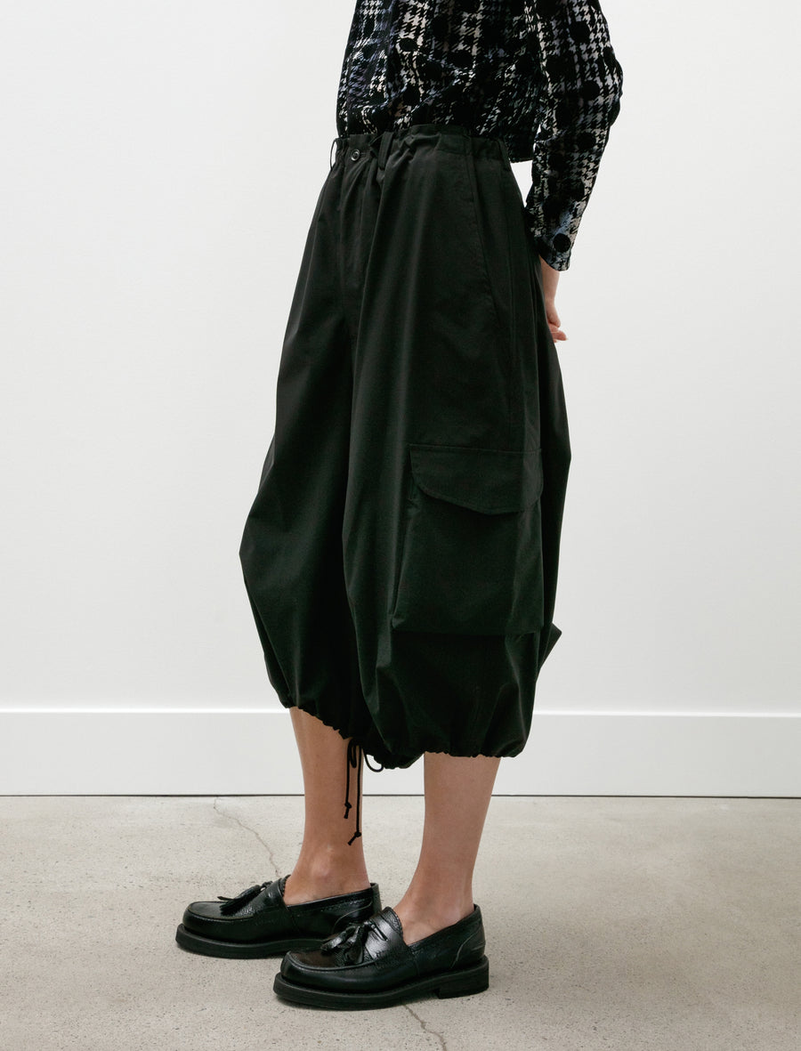 6 Buttons String Pants Black - Image 4