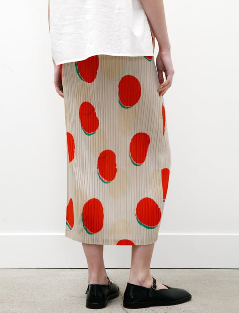 Pleats Please by Issey Miyake Bean Dots Skirt