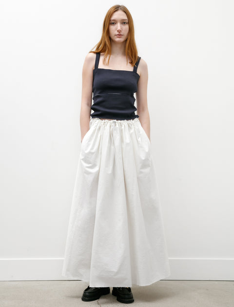 Camiel Fortgens Simple Skirt Off White