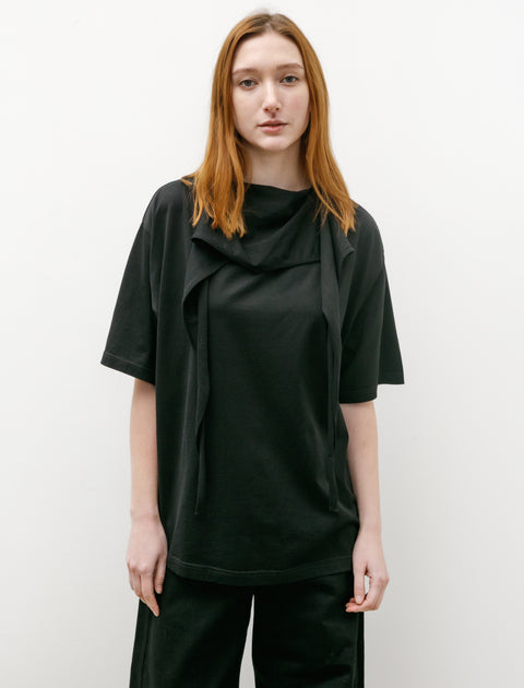Lemaire T-Shirt with Foulard Black