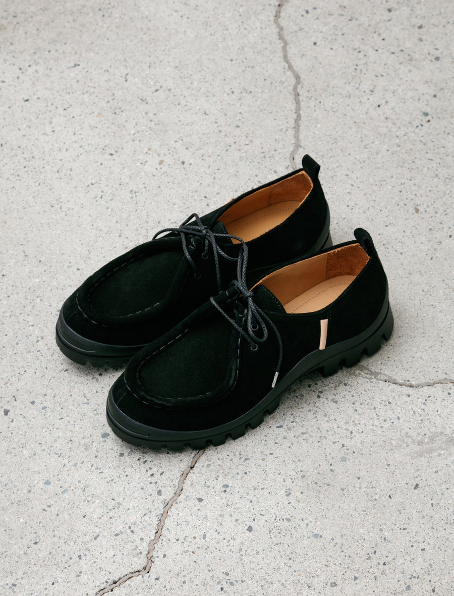 Hender Scheme Tirolean #2146 Black Suede Neighbour Hender Scheme Tirolean #2146 Black Suede Neighbour