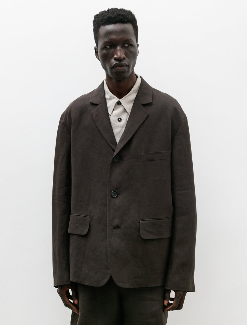 Margaret Howell Heavy Military Overshirt Wool Twill Ink – Neighbour