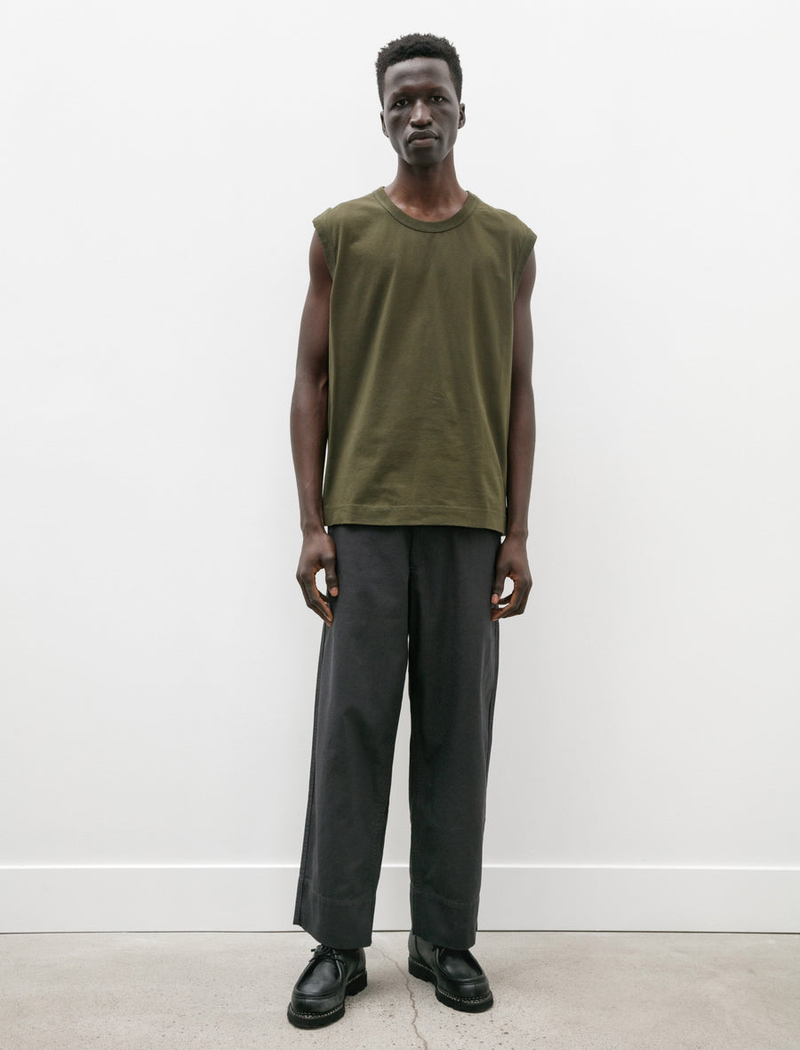 Margaret Howell MHL Painters Trouser Dry Cotton Gabardine Charcoal 