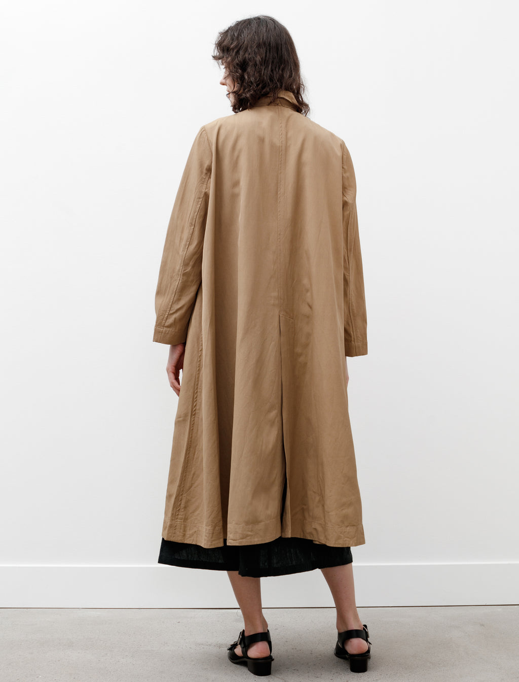 Casey Casey Isabelle Coat Crepey Sand – Neighbour