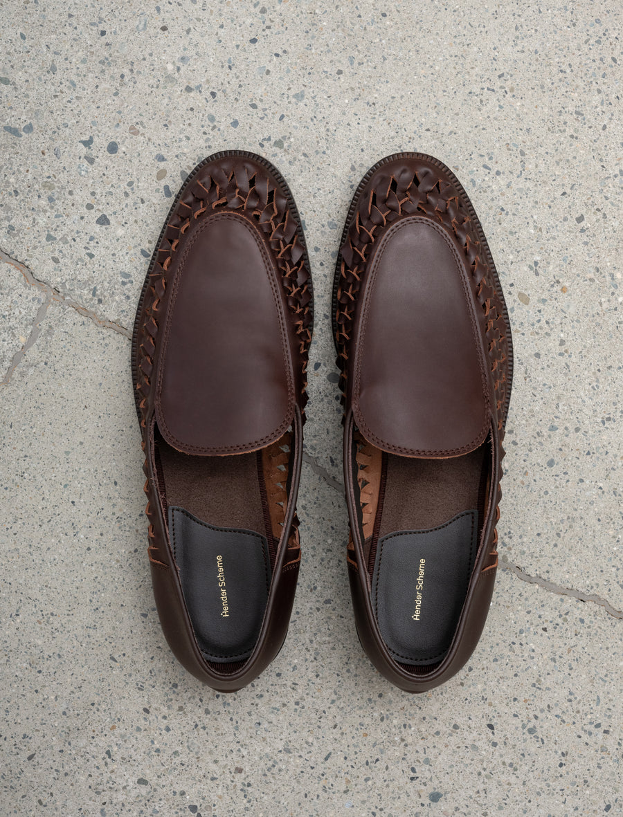Hender Scheme Libido Slip On Dark Brown – Neighbour