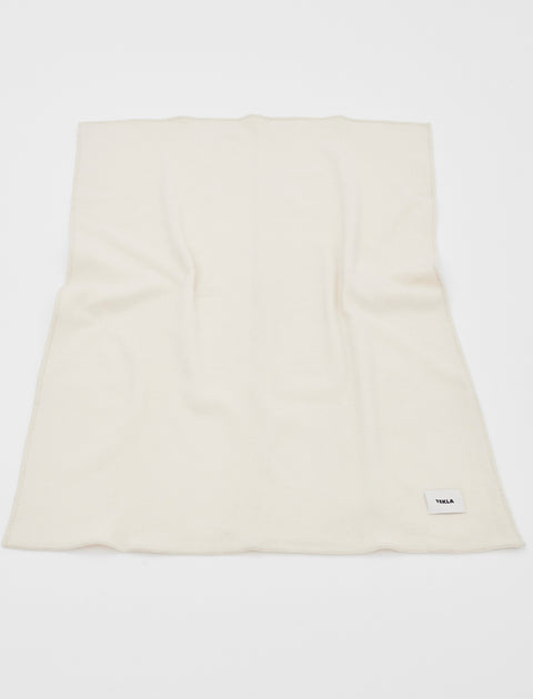 Pure New Wool Blanket Soft White