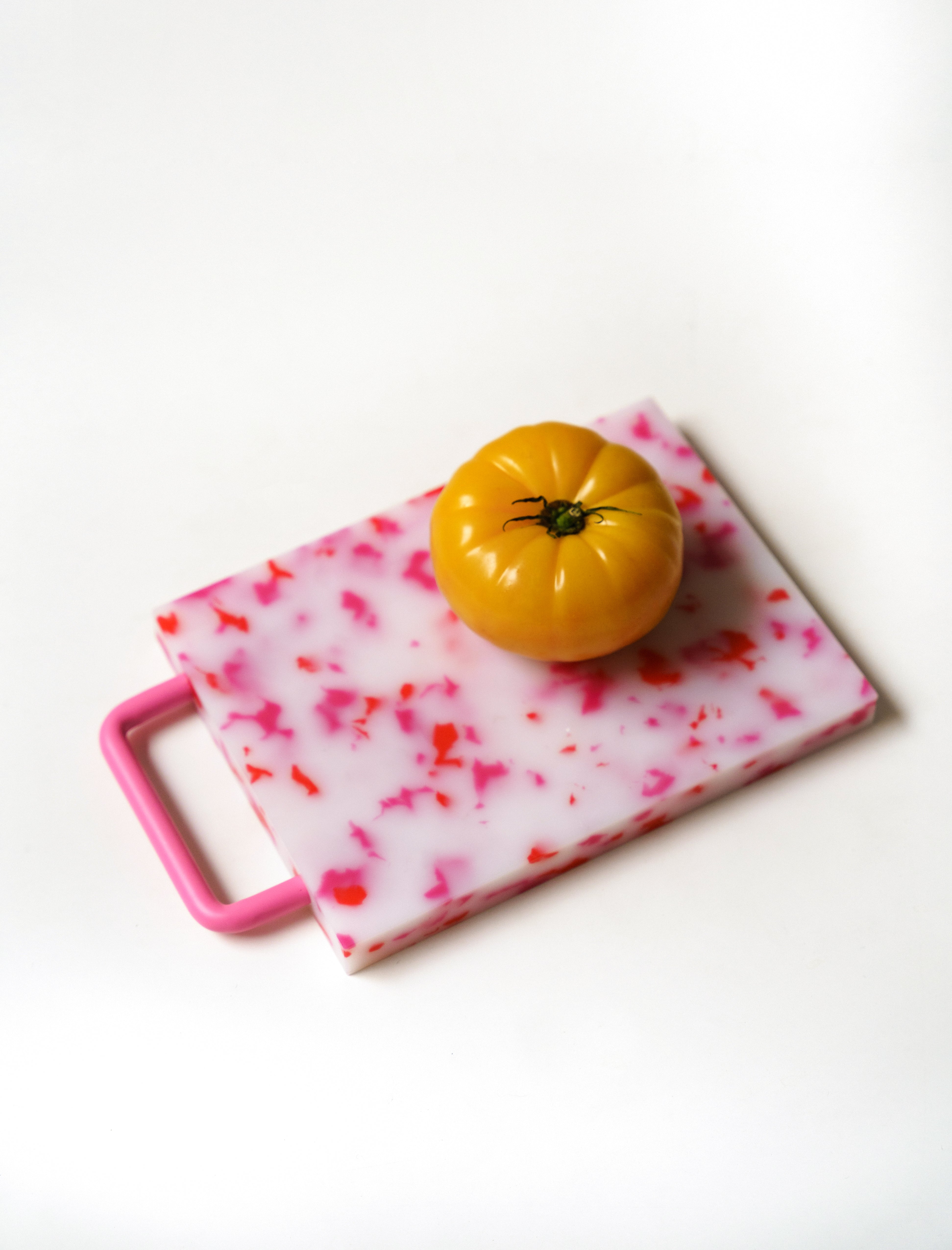 Fredericks and Mae Small Chopping Board Pink + White