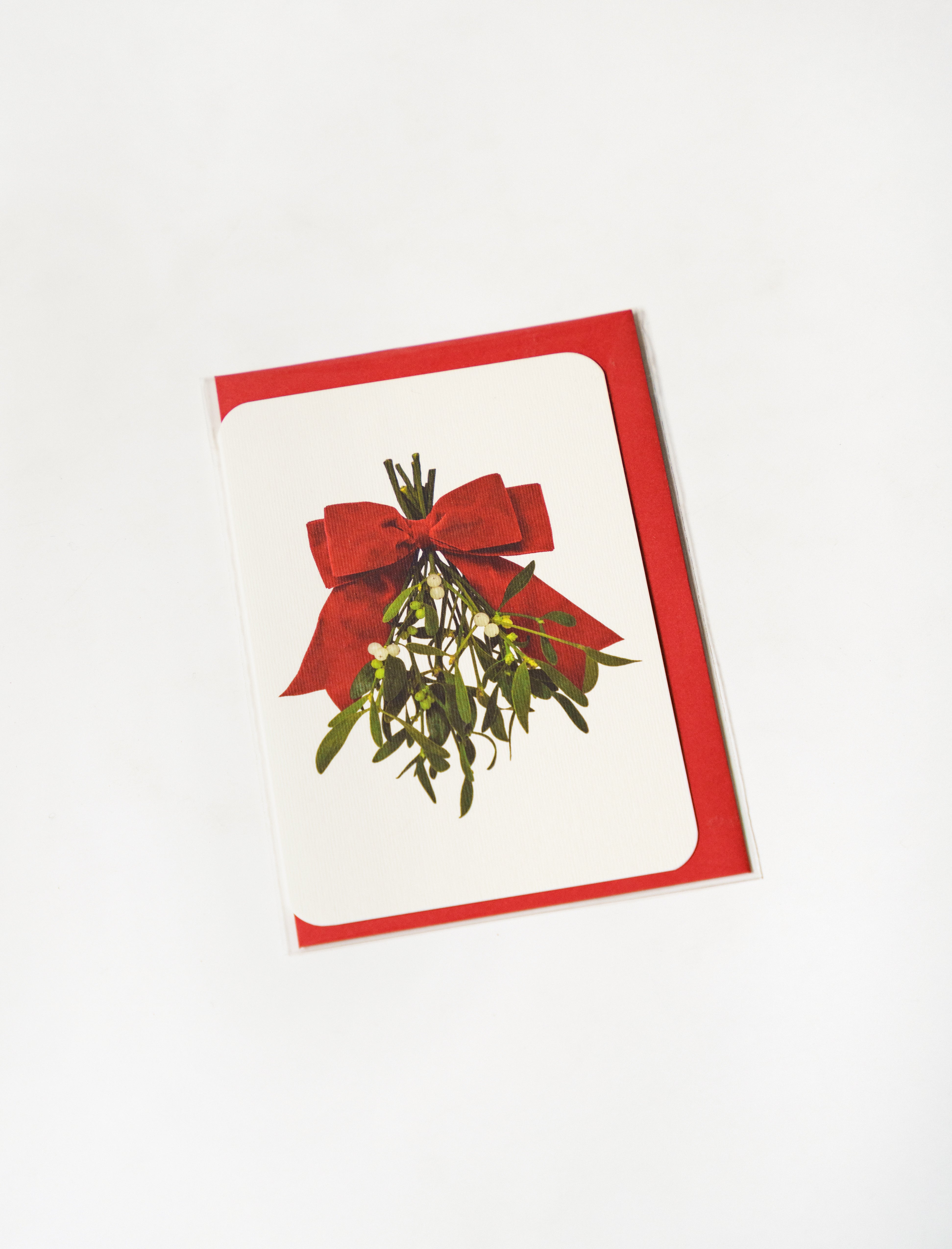 Canonbury Press Greeting Card Mistletoe