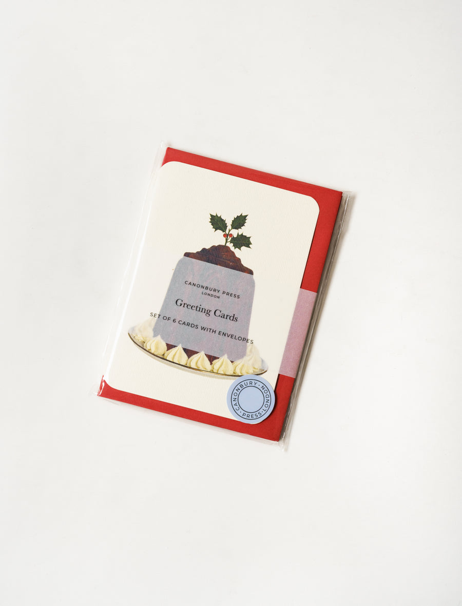 Greeting Card Set Plum Pudding - Image 1