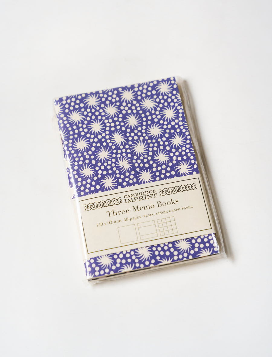 Three Assorted Memo Books For Pocket Folio Purple - Image 1