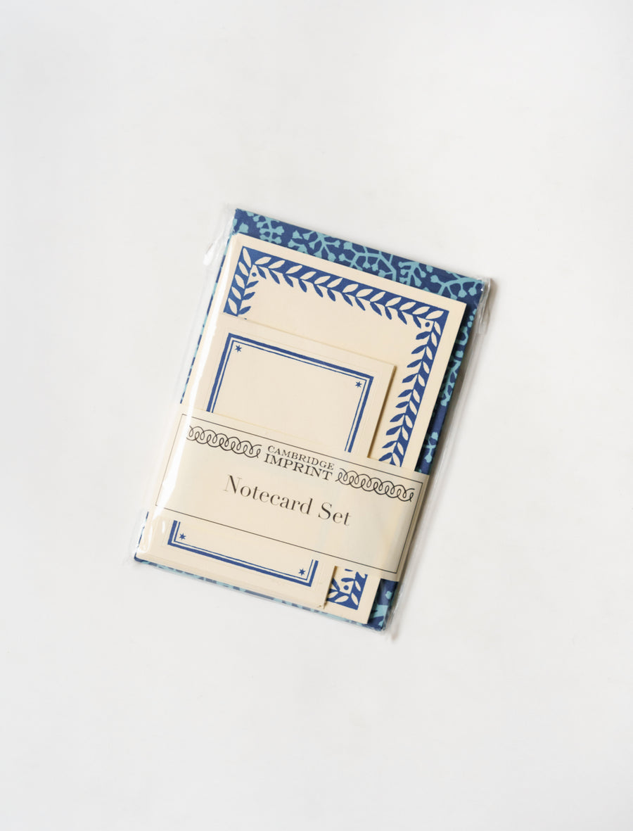 Set of Notecards and Envelopes Cyanotype - Image 1