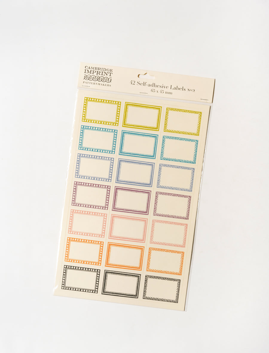 42 Medium Self Adhesive Labels - Image 1