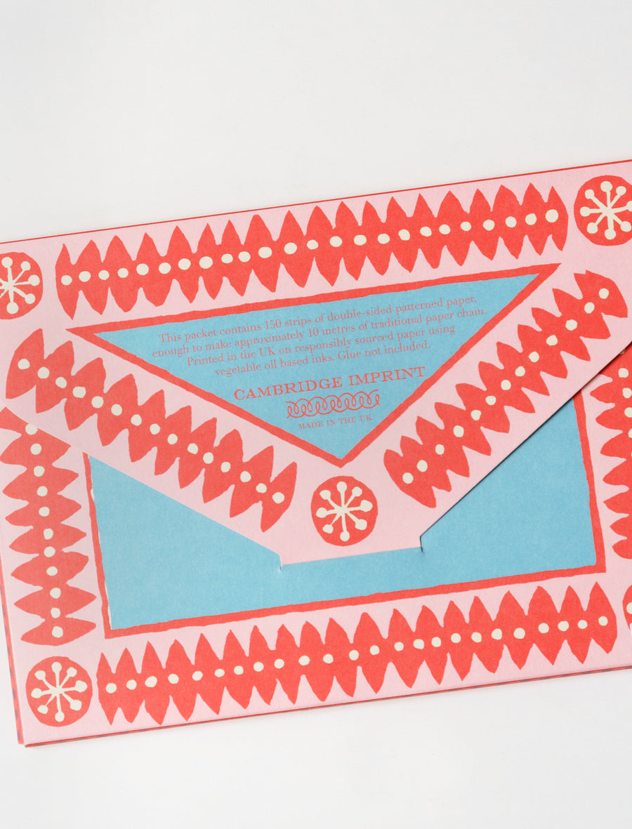 Paperchain Kit Red/Blue - Image 2