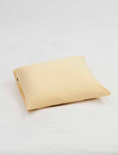 Tekla Percale Pillow Sham Shaded Yellow