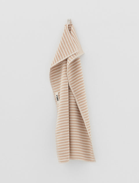 Tekla Terry Towel Ivory Stripes