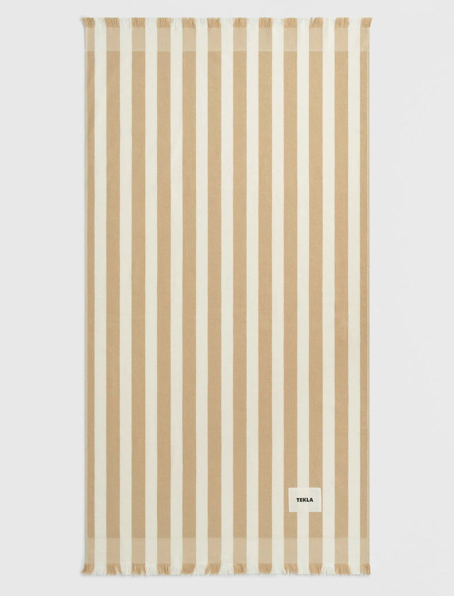 Beach Towel Almond Stripes - Image 3