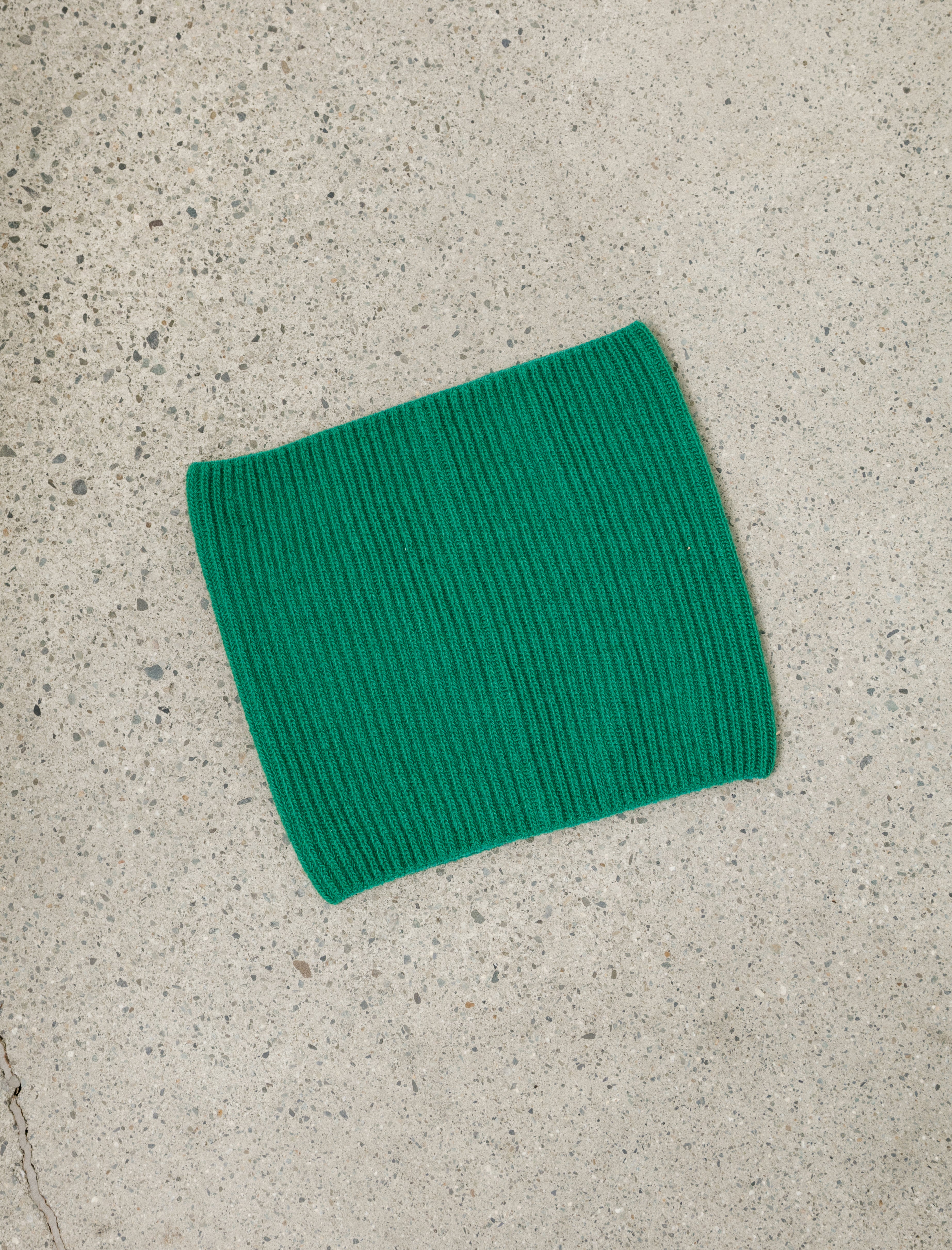 AURALEE x TEKLA Cashmere Neck Warmer Forest Green