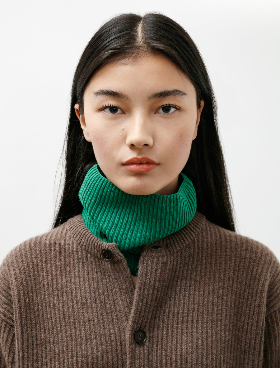 TEKLA Cashmere Neck Warmer Forest Green - Image 1