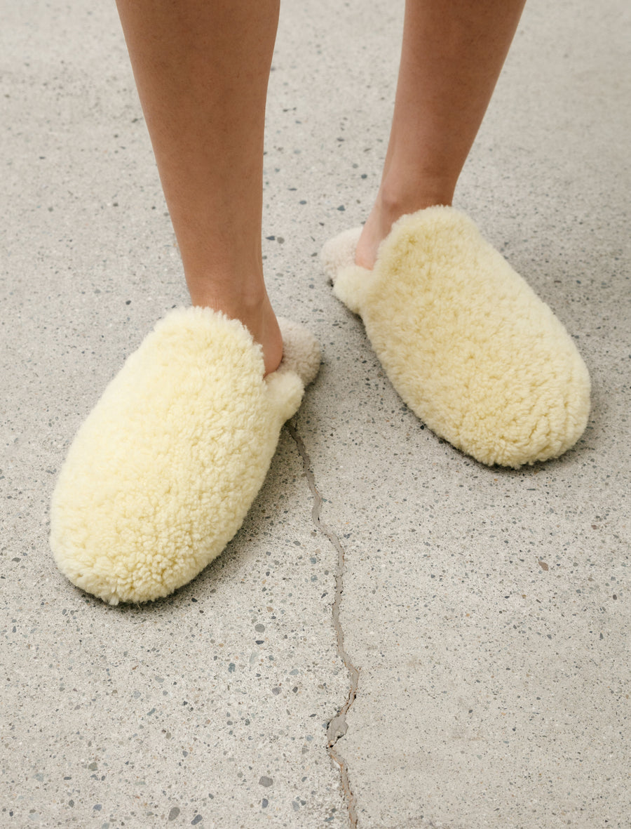 AURALEE Home Slippers Lichen - Image 5