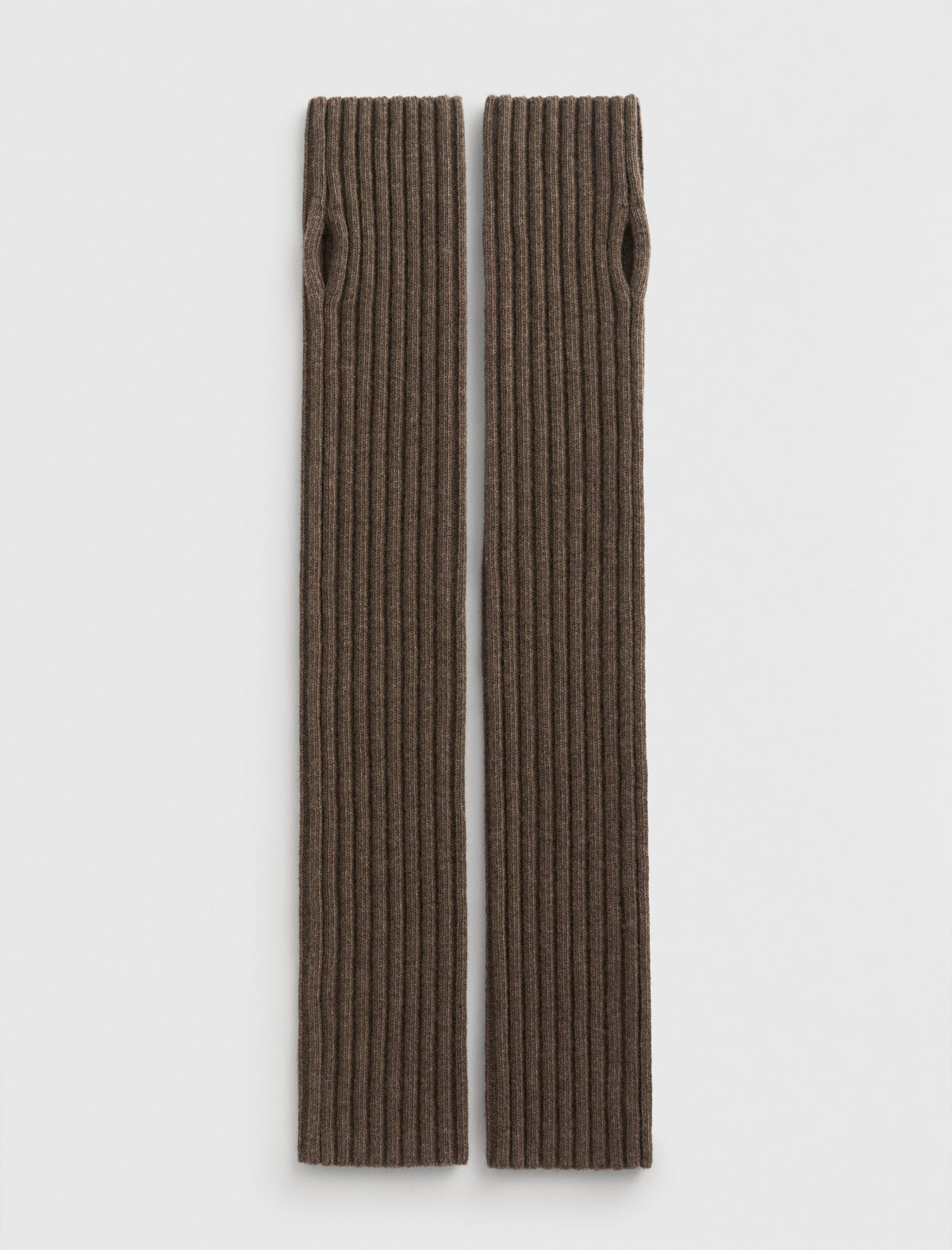 TEKLA Cashmere Arm Warmer Soil Brown