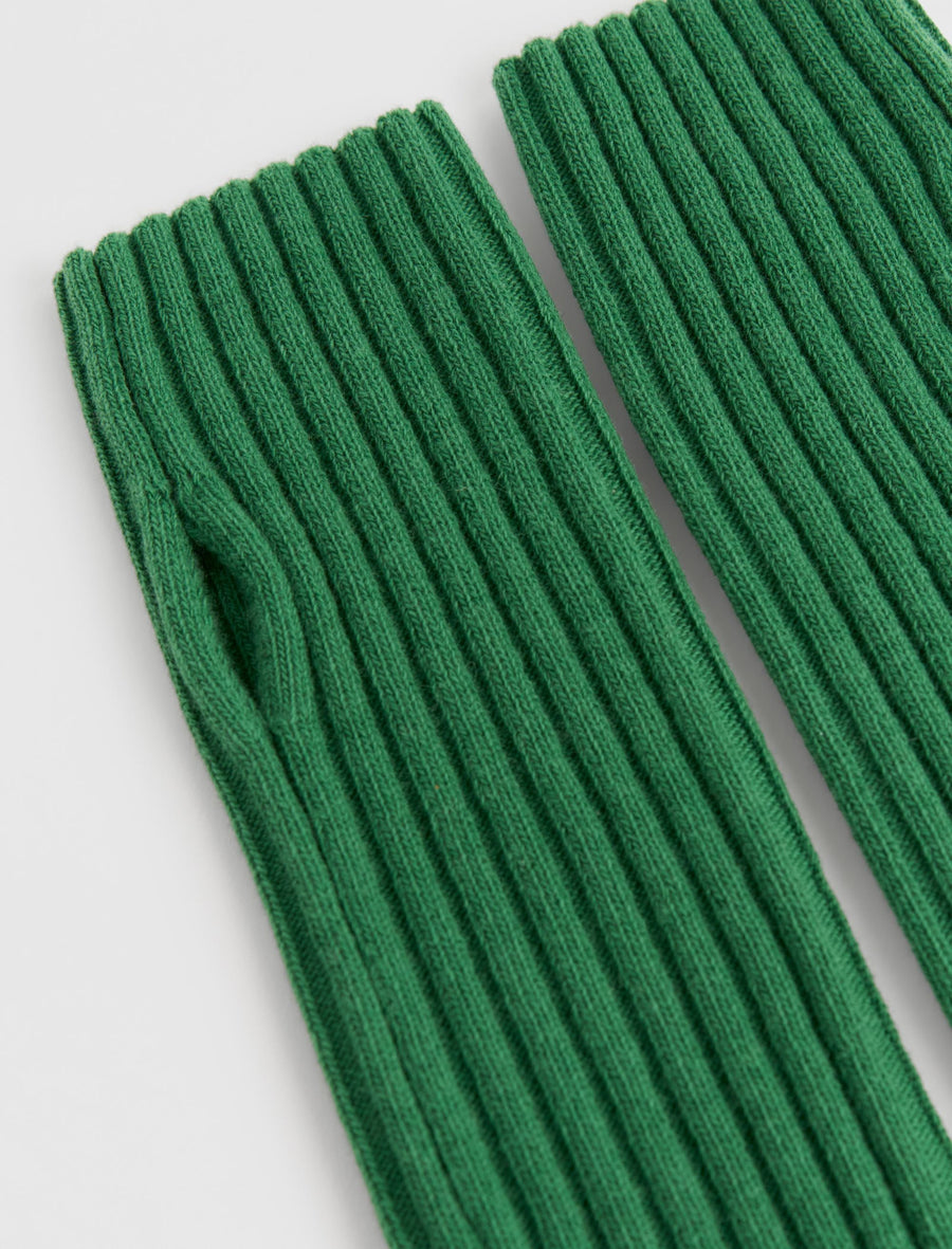 TEKLA Cashmere Arm Warmer Forest Green - Image 4