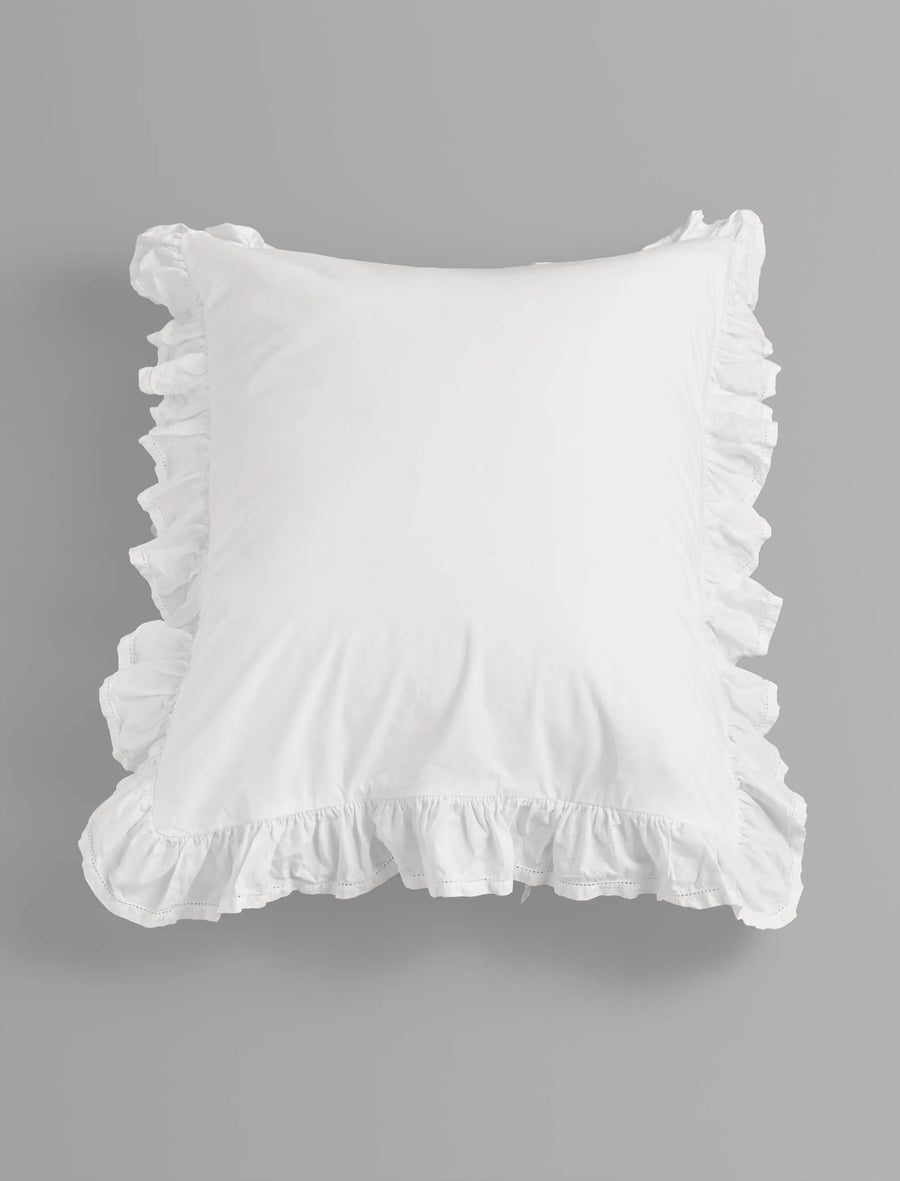 Elodie Broderie Anglaise Pillow Sham Broken White - Image 1