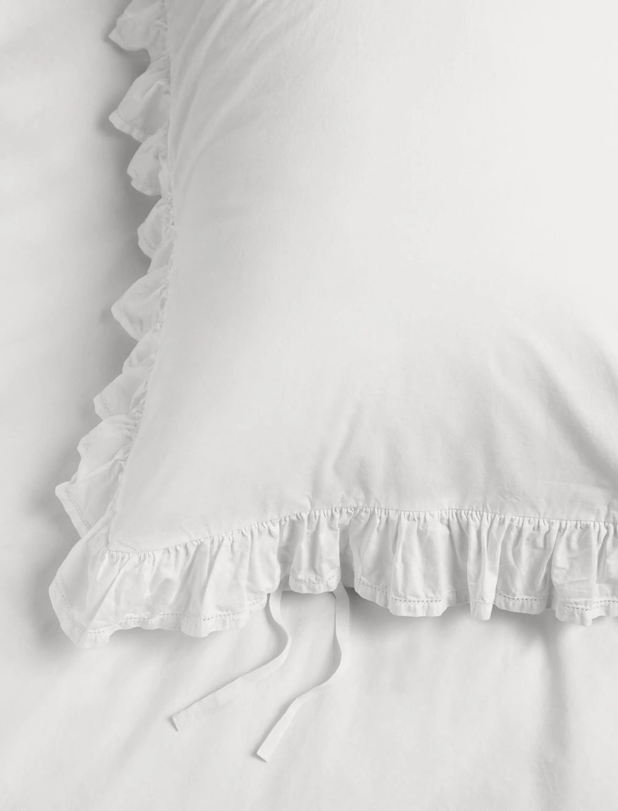 Elodie Broderie Anglaise Pillow Sham Broken White - Image 2