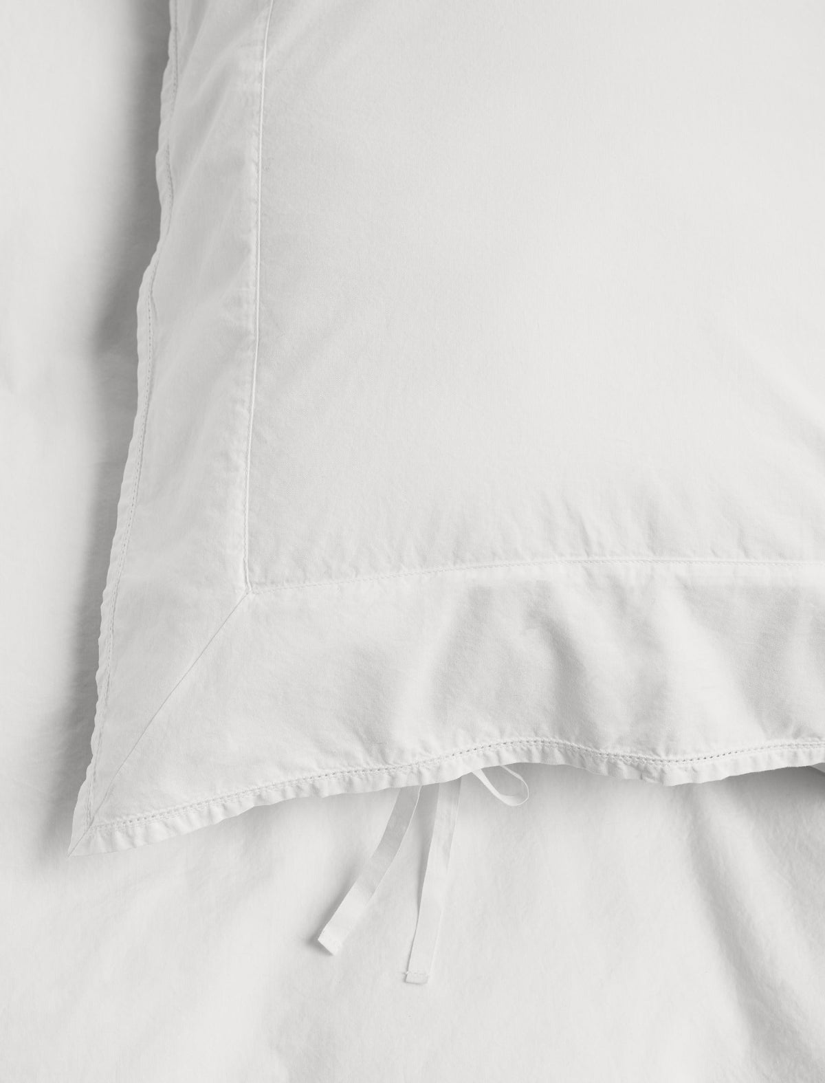 Broderie Anglaise Pillow Sham Odette Broken White