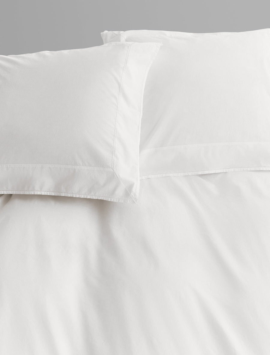 Broderie Anglaise Pillow Sham Odette Broken White - Image 3