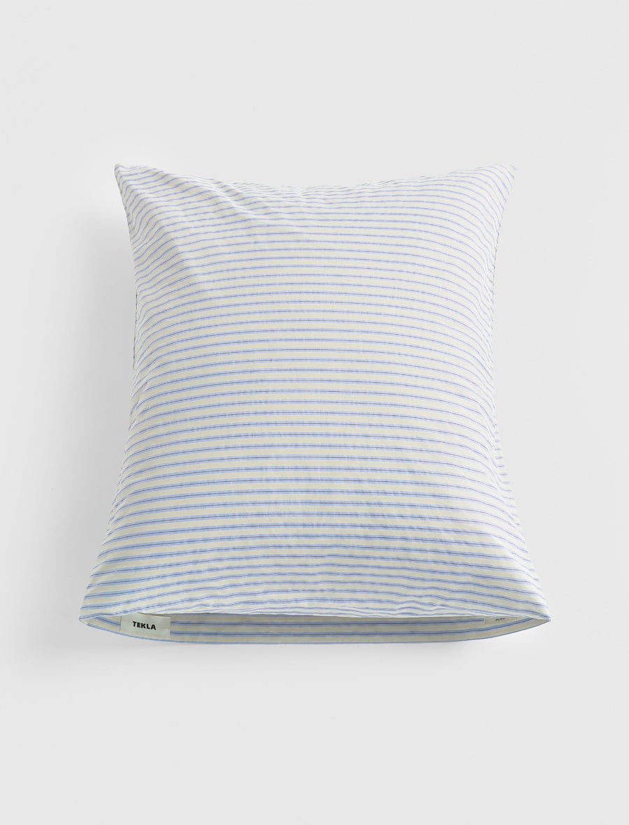 Percale Pillow Sham Flint Stripes - Image 1