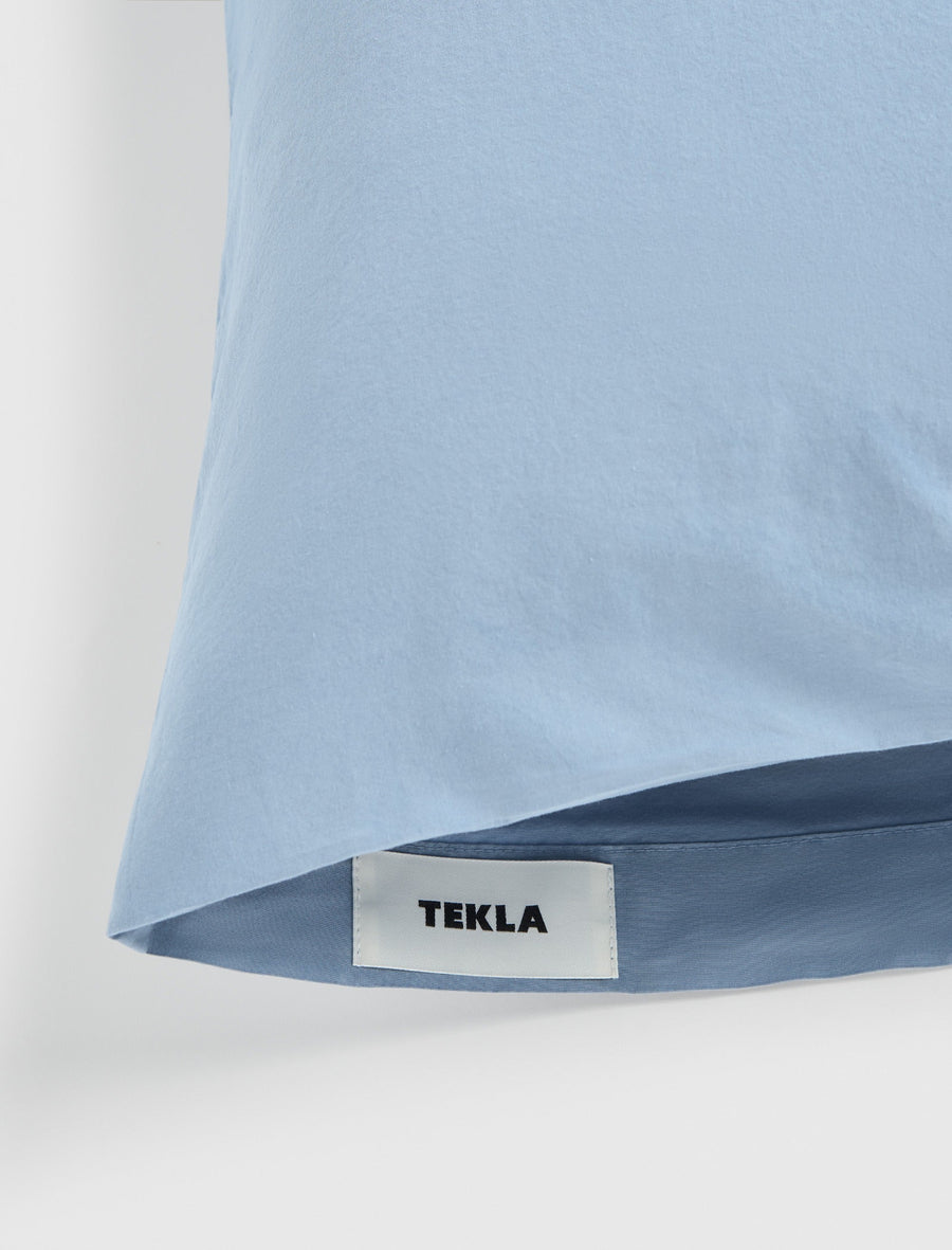 Percale Pillow Sham French Blue - Image 2