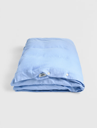 Sateen Double Duvet Cover Polo Stripes