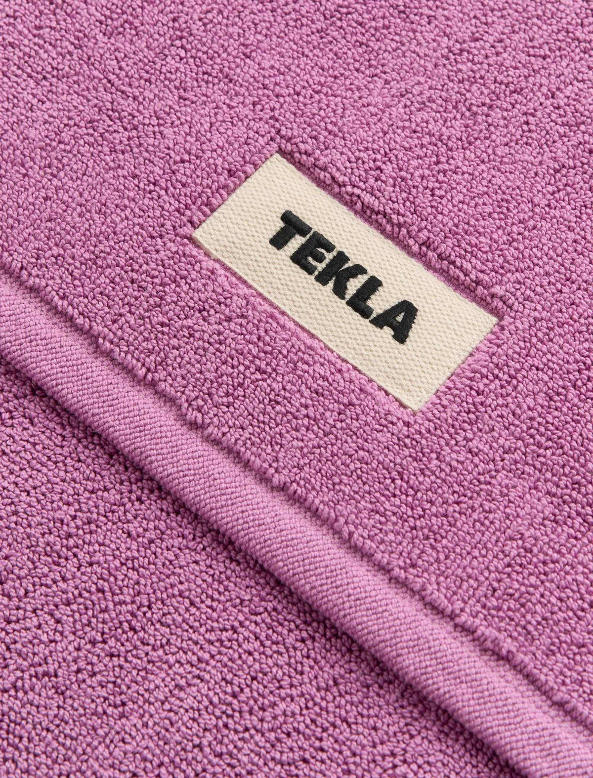 Heavyweight Cotton Bath Mat Magenta
