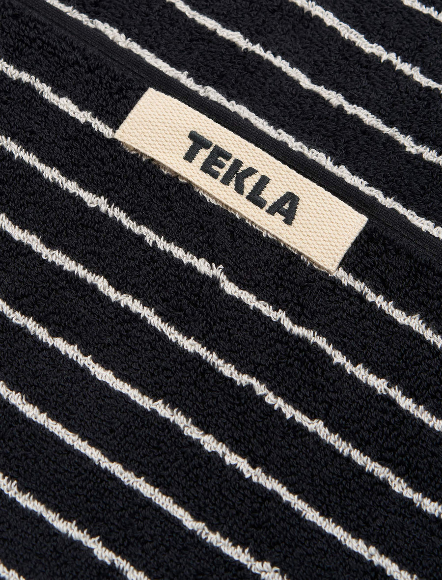 Terry Towel Black Stripes - Image 3
