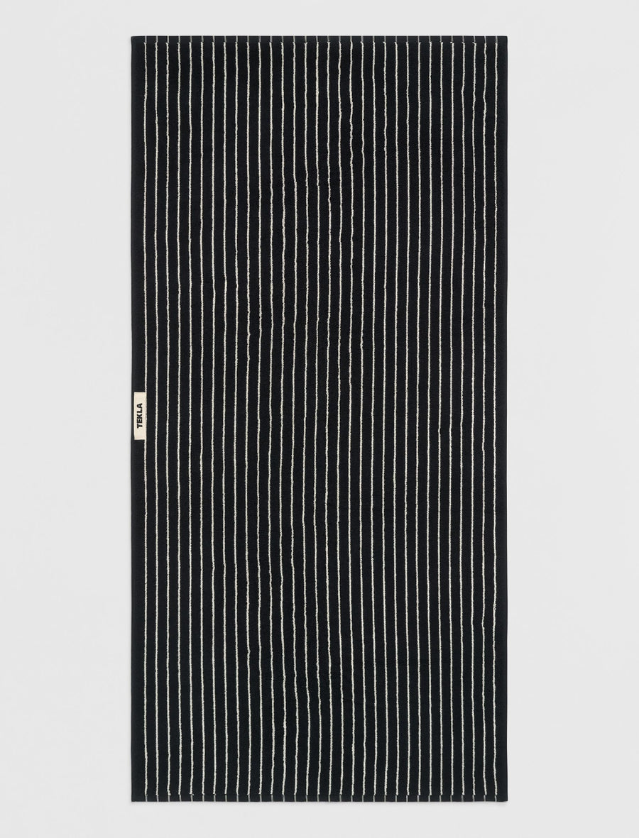 Terry Towel Black Stripes - Image 4