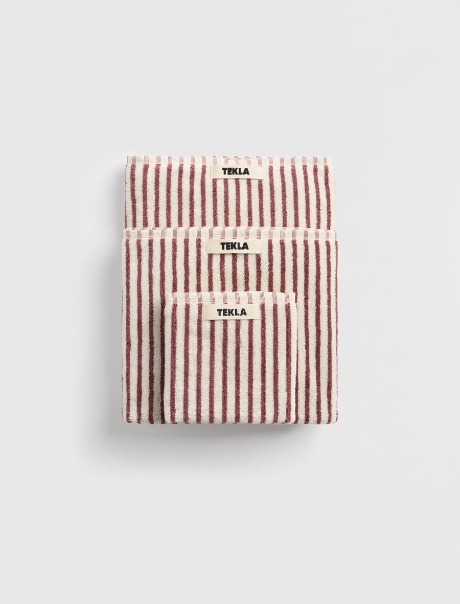 Terry Towel Ripple Stripes - Image 1
